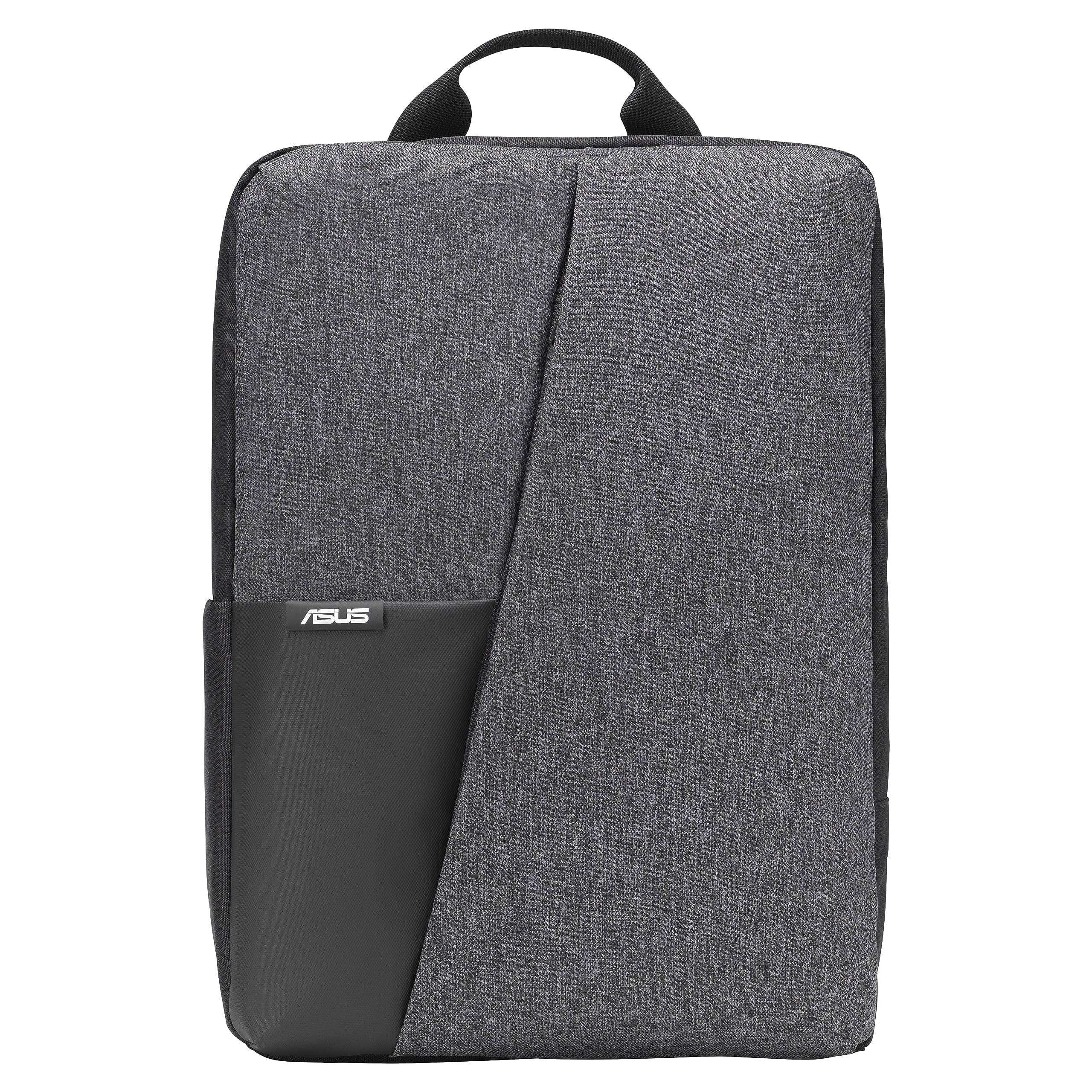 ASUS AP4600 16-inch Laptop Backpack (Grey) | Lightweight 450g Water-Repellent Slim Travel Bag for Men & Women | 4 Spacious Compartments & Quick-Access Tech Pockets for College, Office & Travel